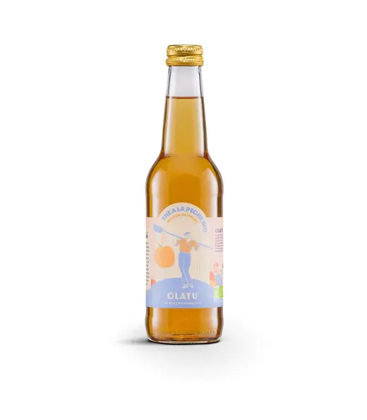 thé glacé pêche bio